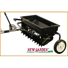 Esparcidor de abono para tractor de césped anchura 80cm 45kg 551590 equipo | Newgardenmac.com