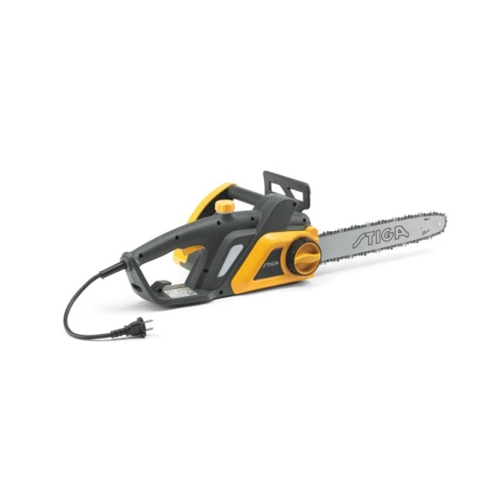 Elettrosega STIGA CS 122c 16" motore 2.2 kW barra 40 cm pompa automatica olio | Newgardenmac.com