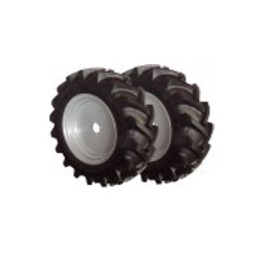 Coppia ruote gommate 4.00.8 MECCANICA BENASSI motozappatrice 97004902 | Newgardenmac.com