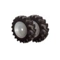 Pair of rubber wheels 4.00.8 MECCANICA BENASSI motor hoe 97004902