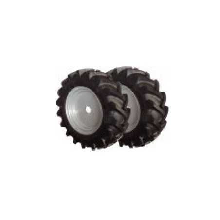 Coppia ruote gommate 5.00.10 MECCANICA BENASSI motozappatrice 97002601 | Newgardenmac.com