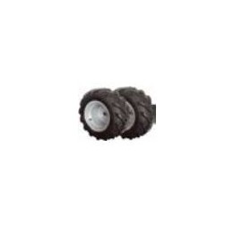 Coppia ruote gommate 16/650.8 MECCANICA BENASSI rotofalce RF710 TR800 97007302 | Newgardenmac.com