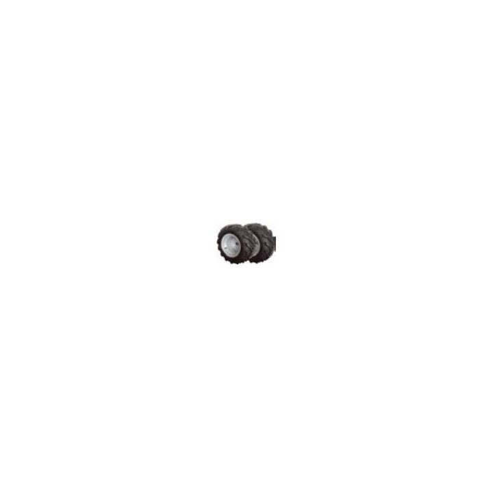 Paar Gummiräder 16/650.8 MECCANICA BENASSI Kreiselsische RF710 TR800 97007302 | Newgardenmac.com