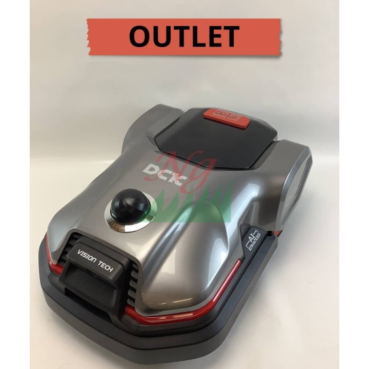 OUTLET - EXPO - DCK AUTONOMOUS 2000m2 Mähroboter Wi-Fi - 4G - Bluetooth LiDAR KI | Newgardenmac.com