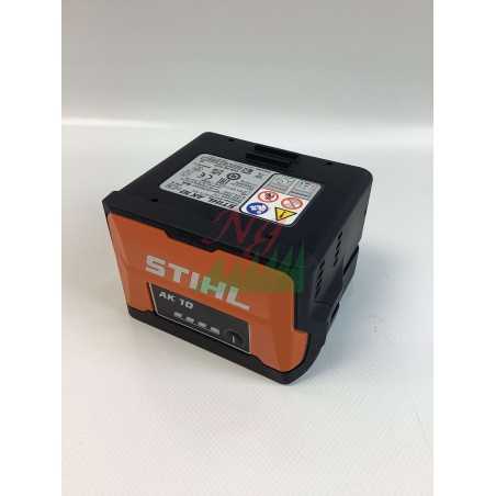 Cortasetos/soplador STIHL AK10 ORIGINAL con batería de litio y carga LED.
