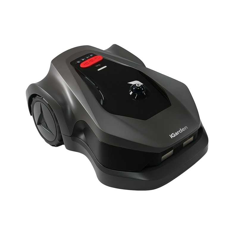 Tondeuse à gazon robot iGarden LAWD80 Wi-Fi - Bluetooth - 4G 3D LiDAR jusqu'à 3000 m²