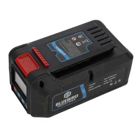 Batteria al litio BLUEBIRD 50.4V - 5Ah con display LCD 888300