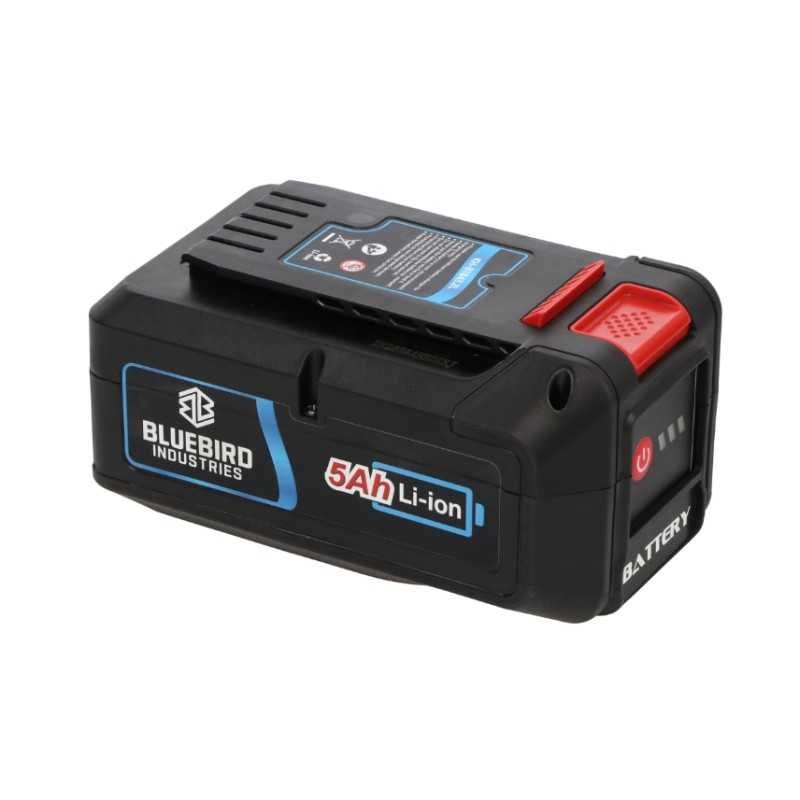 Batteria al litio BLUEBIRD 50.4V - 5Ah senza display LCD 888310