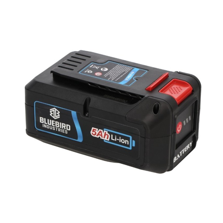 BLUEBIRD 50,4 V - 5 Ah Lithium-Batterie ohne LCD-Display 888310 | Newgardenmac.com