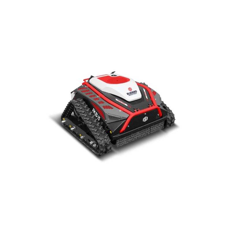 Robot Trinciasarmenti controllo remoto BLUEBIRD FM25-75 608cc 1500W lame flottanti radiocomandato