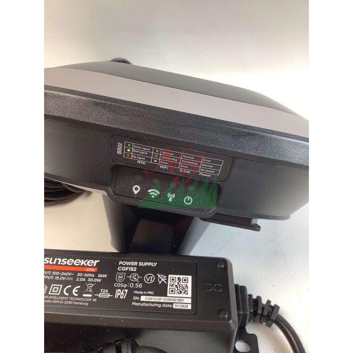 Kit antenna RTK robot tagliaerba ORIGINALE SUNSEEKER serie X Gen 2 16601456-01 | Newgardenmac.com