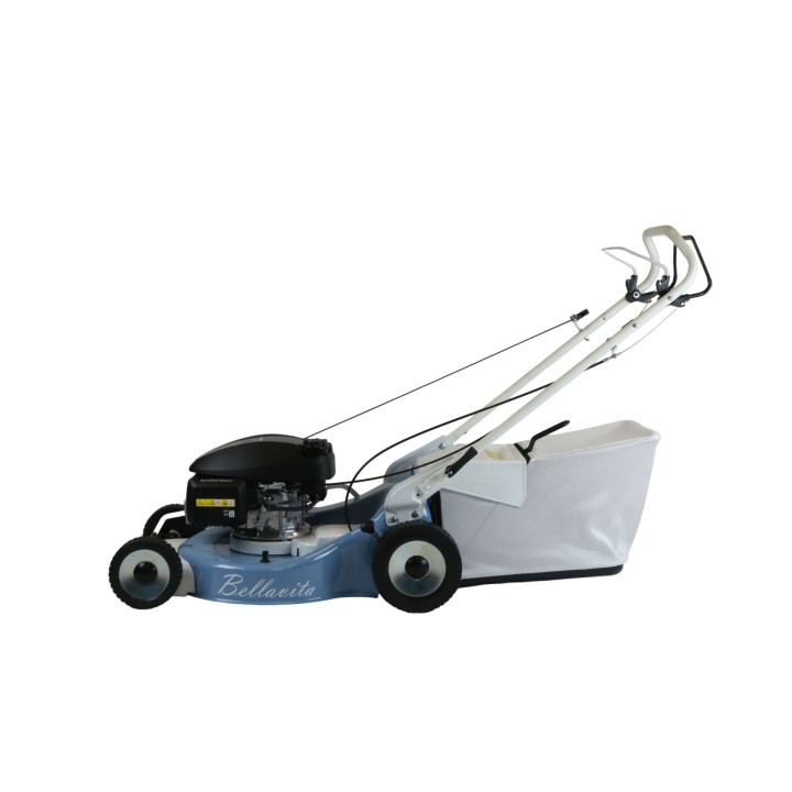 Cortacésped de gasolina MARINA F550 BELLAVITA, tracción 2WD - 4WD, 201 cc, ancho de corte de 52 cm, recogedor de césped de 70...