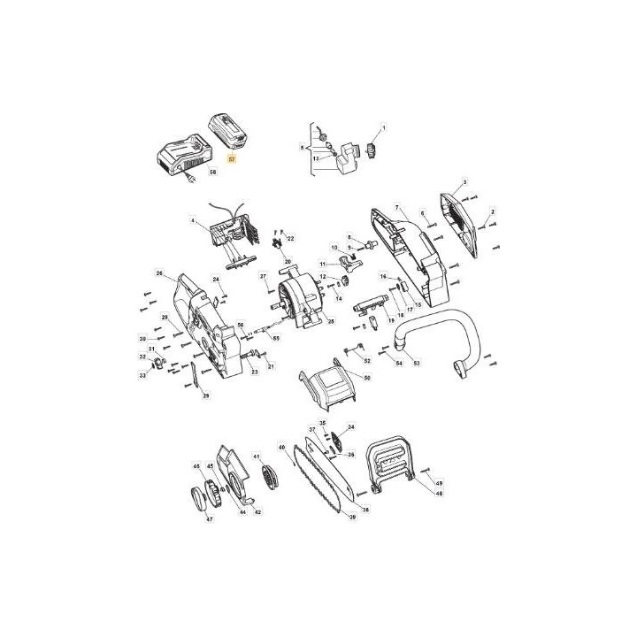 BATTERIE ORIGINALE STIGA 36 V 2,6 Ah - 1911-9137-01 | Newgardenmac.com