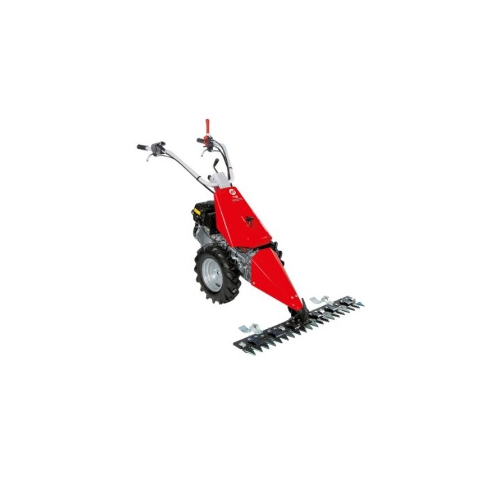 Faucheuse NIBBI FC120S avec moteur Emak K800H OHV 182cc à essence et roues de motoculteur | Newgardenmac.com