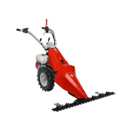 NIBBI FC130S mower with Emak K800H OHV 182cc petrol engine including tiller wheels | Newgardenmac.com