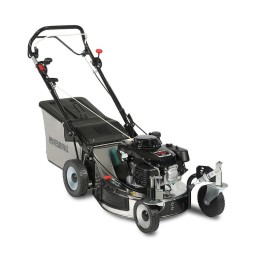 Tondeuse à gazon autotractée à essence MARINA PIVOT 53 MX PRO 163 cm³, 52 cm, bac de ramassage 70 L | Newgardenmac.com