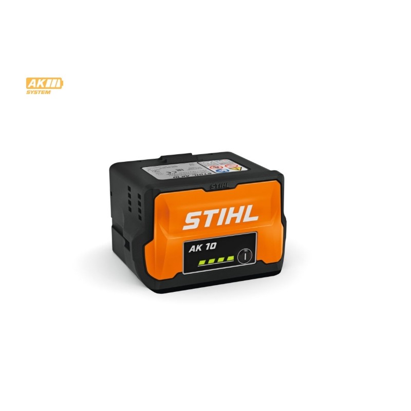 Original STIHL AK10 Lithium-Akku-Heckenschere mit Laubbläser und LED-Ladefunktion