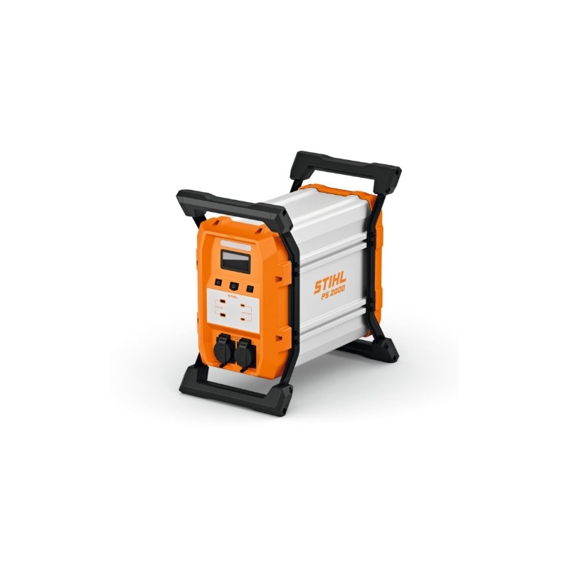 STIHL PS2000 portable generator, 4000W power, 2000Wh energy capacity, 4.30A