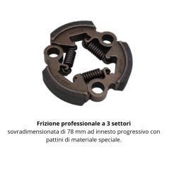 Agitador de aceitunas profesional ACTIVE M60, 51,7 cc, eje de 30 mm, longitud de 2 a 3,2 m. | Newgardenmac.com