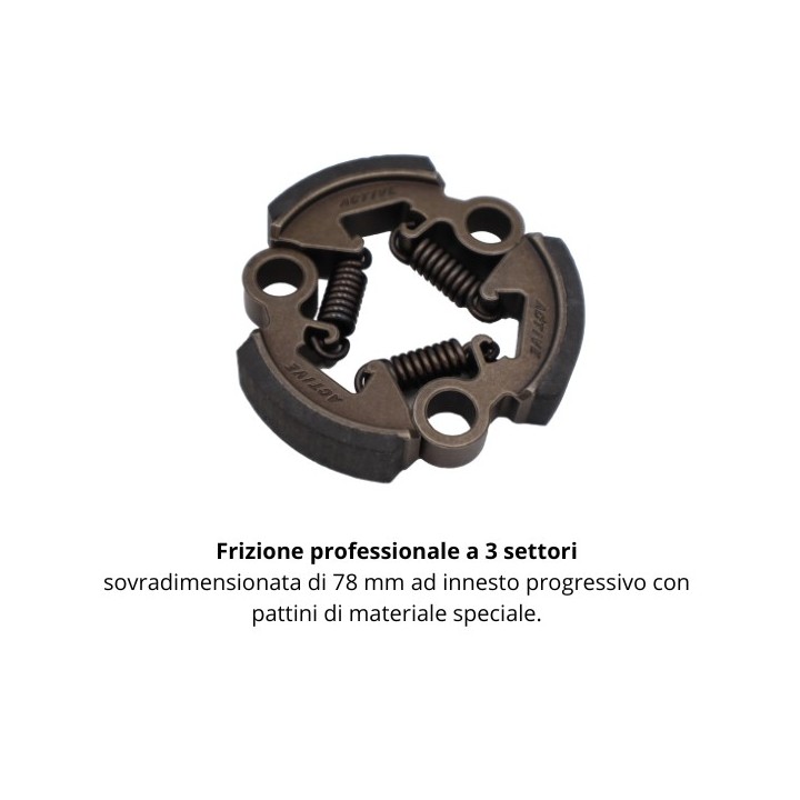 ACTIVE M60 Profi-Olivenschüttler 51,7 cm³ 30 mm Schaftlänge 2 - 3,2 m | Newgardenmac.com