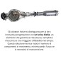 Shaker à olives professionnel ACTIVE M60, 51,7 cc, longueur de tige 30 mm, 2 à 3,2 m