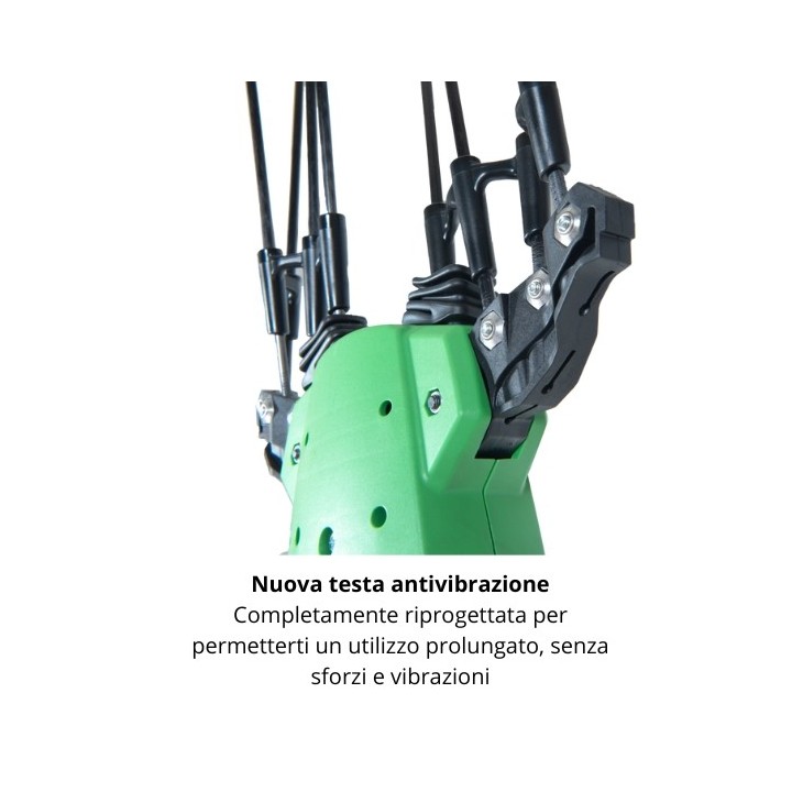Agitador de aceitunas a batería ACTIVE OLIVATOR E-1200 XL 12V, longitud total 2,4 - 3,7 m | Newgardenmac.com