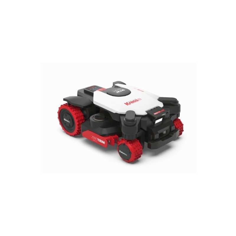 Tondeuse à gazon robot KRESS KR281E EyePilot 4x4 1500m² RTKn AI VSLAM Wi-Fi - Bluetooth - 4G