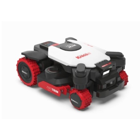 Tondeuse à gazon robot KRESS KR285E EyePilot 4x4 5000m² RTKn AI VSLAM Wi-Fi - Bluetooth - 4G | Newgardenmac.com