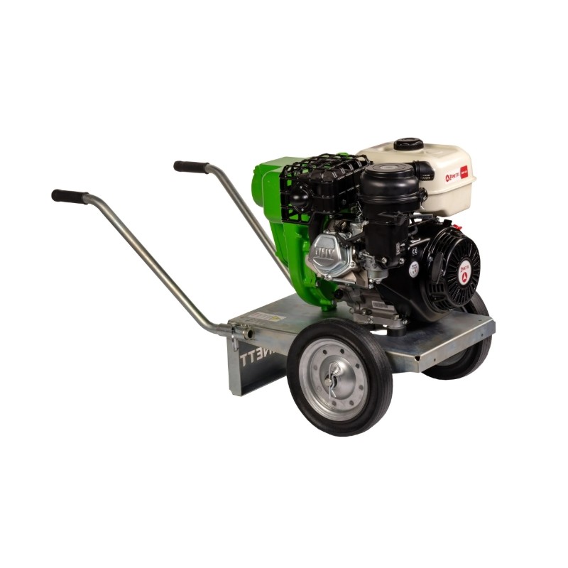 Pompe à essence auto-amorçante en fonte ZANETTI PB80-420AGE, hauteur de refoulement max. 38 m