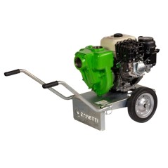 Pompe à essence auto-amorçante en fonte ZANETTI PB80-420AGE, hauteur de refoulement max. 38 m | Newgardenmac.com