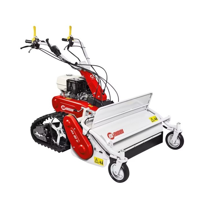 NIBBI NTS80TR professional tracked shredder with GX390 engine and 4 speeds | Newgardenmac.com