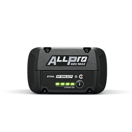 Batterie lithium connectée STIHL ALLPRO AP300P, puissance max. 40 V, 333 Wh, fonction Boost sans tablette