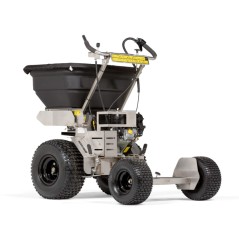 Professioneller Düngerstreuer STAND-ON FERRIS FS1200 169cc Kapazität 90 kg 5000 m2 | Newgardenmac.com