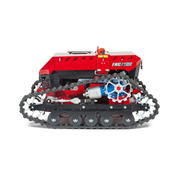 Robot tagliaerba cingolato radiocomandato FERRIS FRC7 627cc taglio 115 cm 8 lame | Newgardenmac.com