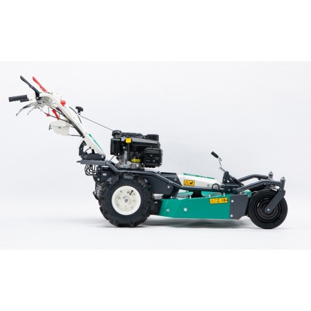 Tondeuse à gazon thermique OREC SR600 pour terrains en pente, avec moteur Kohler PRO CV224, largeur de coupe de 60 cm