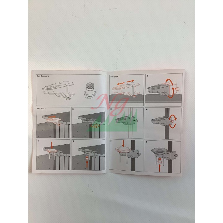 Antena giratoria de montaje en pared para cortacésped robótico SUNSEEKER 16600927-02 | Newgardenmac.com