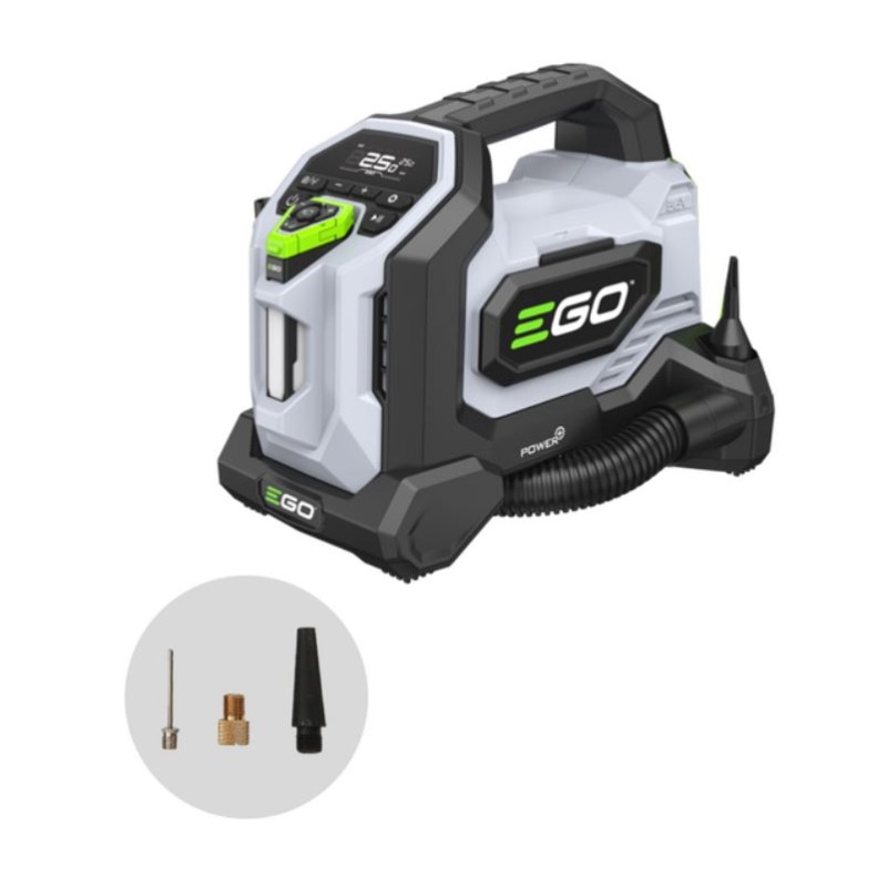 EGO IF1600E 56V 11 bar 3-in-1 battery-powered compressor without battery or charging