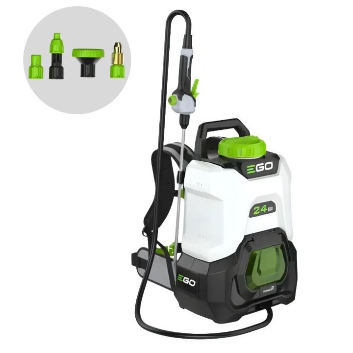 EGO BSP3500E 56V Brushless backpack sprayer with 15L tank | Newgardenmac.com