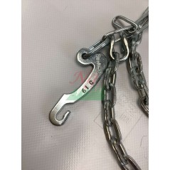 Coppia catene da neve per ruote 4.00-8 motocoltivatore NIBBI BRIK 1 - BRIK 1S | Newgardenmac.com