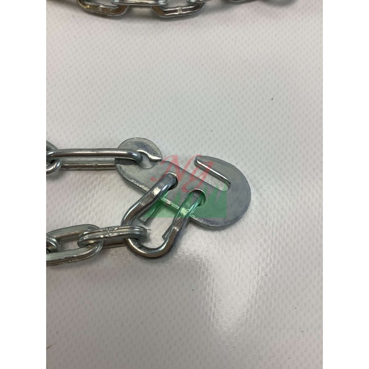 Par de cadenas de nieve para ruedas 4.00-8 del motocultor NIBBI BRIK 1 - BRIK 1S | Newgardenmac.com