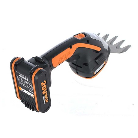 Forbice a batteria WORX WG801E con batteria 2.0 Ah e caricabatterie