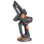 Potatore a catena WORX WG325E con batteria 2.0 Ah e caricabatteria