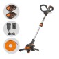 WORX WG163E Cortabordes sin cable 20V 2.0 Ah batería y cargador incluidos