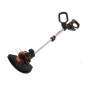 WORX WG163E 20V 2.0 Ah Akku-Trimmer mit 2 Akkus und Ladegerät