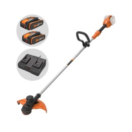 Cortabordes sin cable WORX WG183E con 2 baterías y cargador doble | Newgardenmac.com