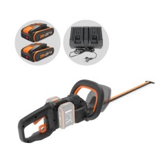 WORX WG286E 20V + 20V 2Ah cordless hedge trimmer | Newgardenmac.com