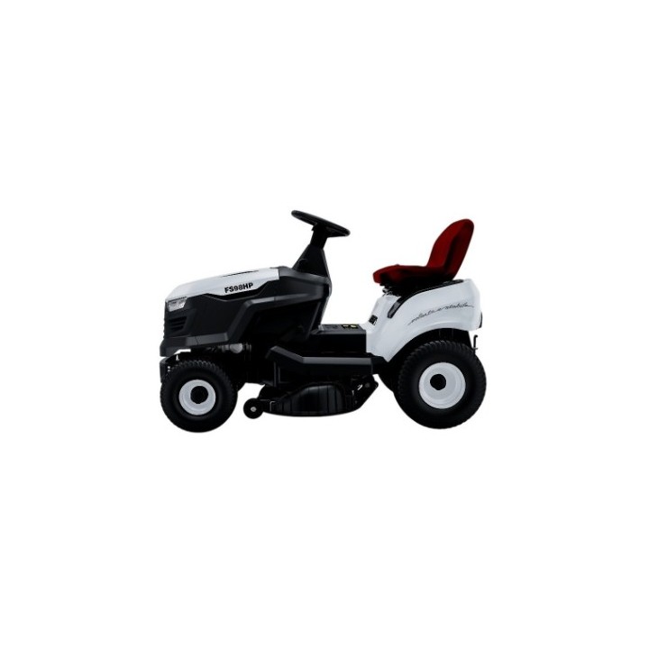 FIAT FS98HP 452cc ride-on mower, 98cm cutting width, double blade, LED headlights | Newgardenmac.com