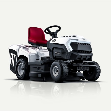 Tondeuse autoportée FIAT FV98HP 586 cm³, largeur de coupe 98 cm, phares LED | Newgardenmac.com