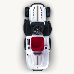 Tondeuse autoportée FIAT FV98HP 586 cm³, largeur de coupe 98 cm, phares LED | Newgardenmac.com