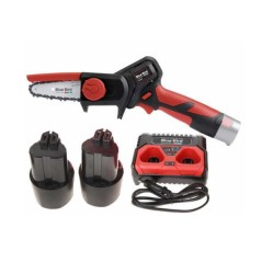 BLUE BIRD CS 22-04 pruner with 2 batteries and charger 12.6 V bar 10 cm | Newgardenmac.com